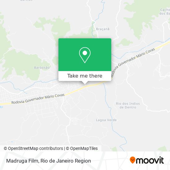 Madruga Film map