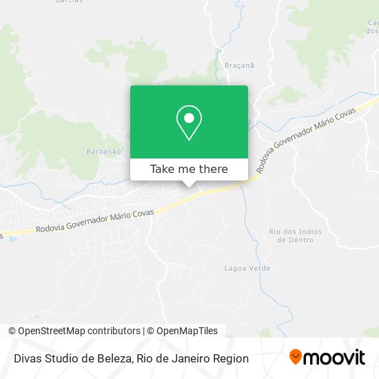 Divas Studio de Beleza map