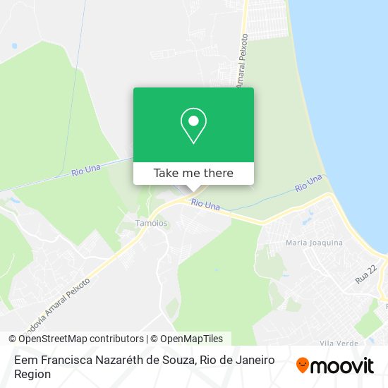 Eem Francisca Nazaréth de Souza map