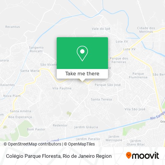 Colégio Parque Floresta map