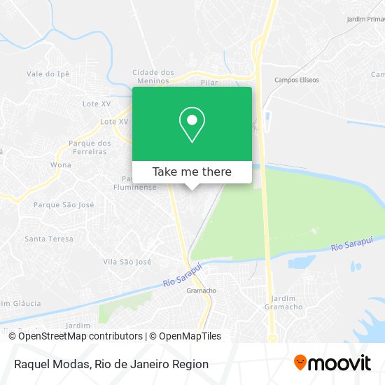 Raquel Modas map