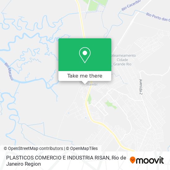 Mapa PLASTICOS COMERCIO E INDUSTRIA RISAN