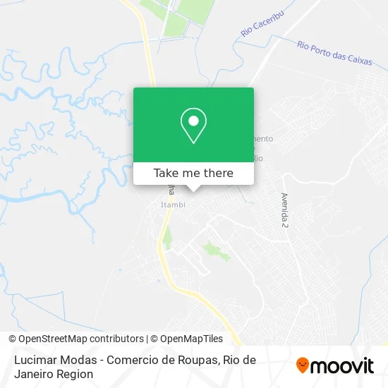 Lucimar Modas - Comercio de Roupas map