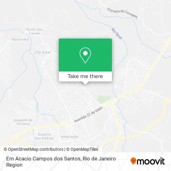 Em Acacio Campos dos Santos map