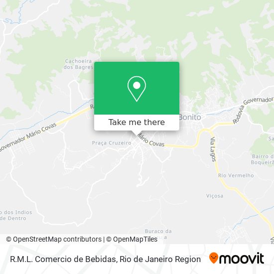 Mapa R.M.L. Comercio de Bebidas