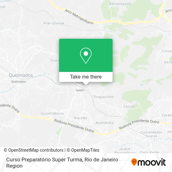 Curso Preparatório Super Turma map