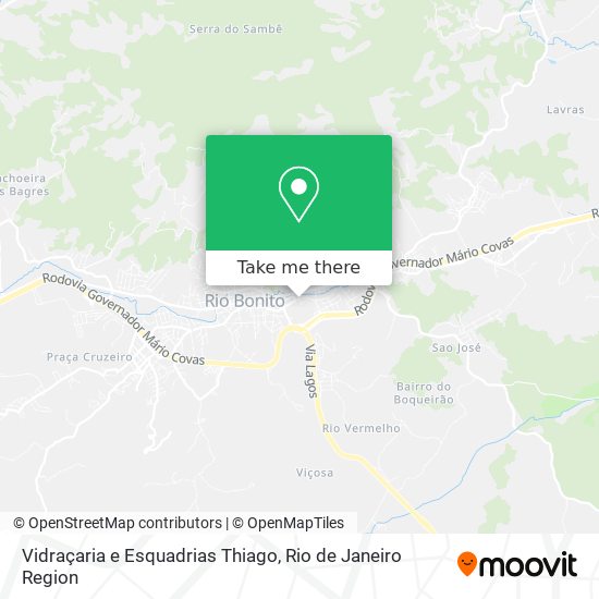 Vidraçaria e Esquadrias Thiago map