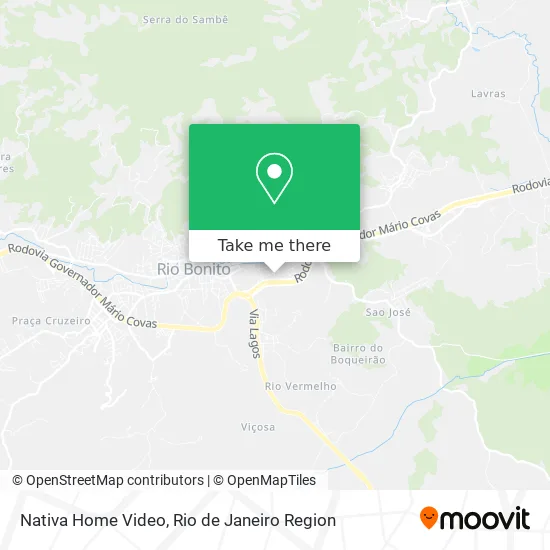Nativa Home Video map