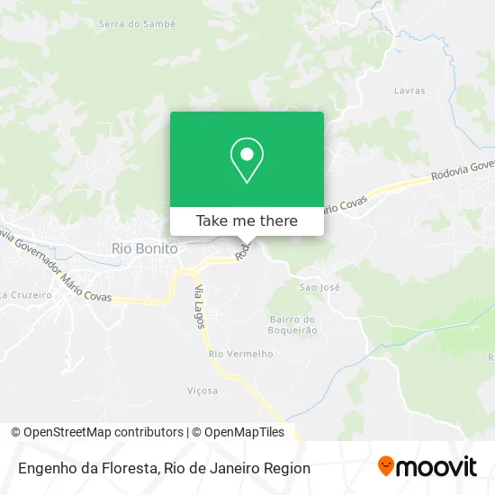 Engenho da Floresta map