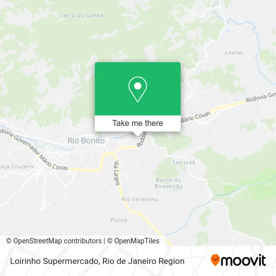 Loirinho Supermercado map