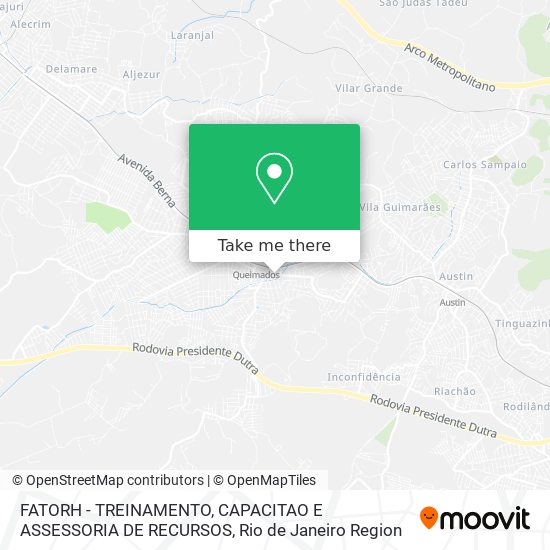 Mapa FATORH - TREINAMENTO, CAPACITAO E ASSESSORIA DE RECURSOS