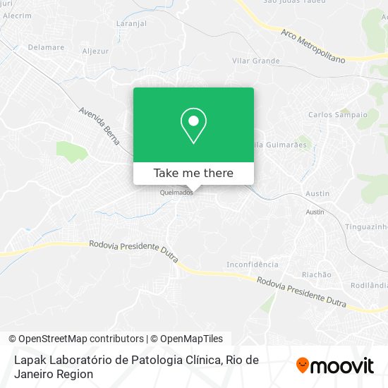 Lapak Laboratório de Patologia Clínica map