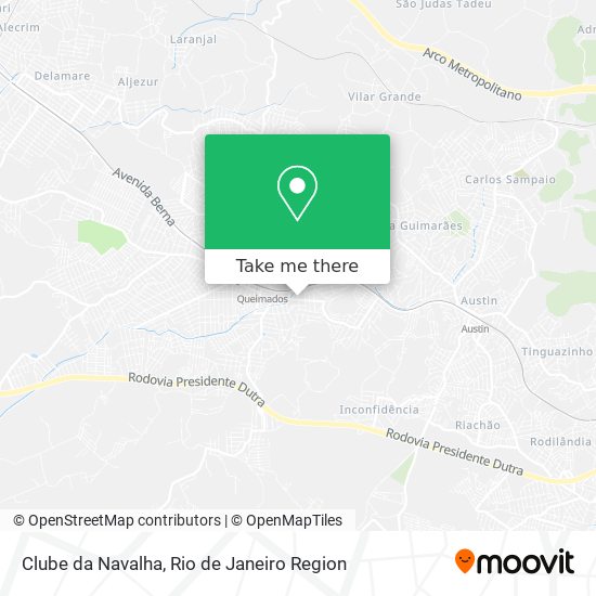 Mapa Clube da Navalha