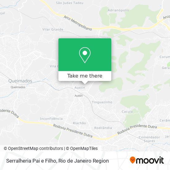 Serralheria Pai e Filho map