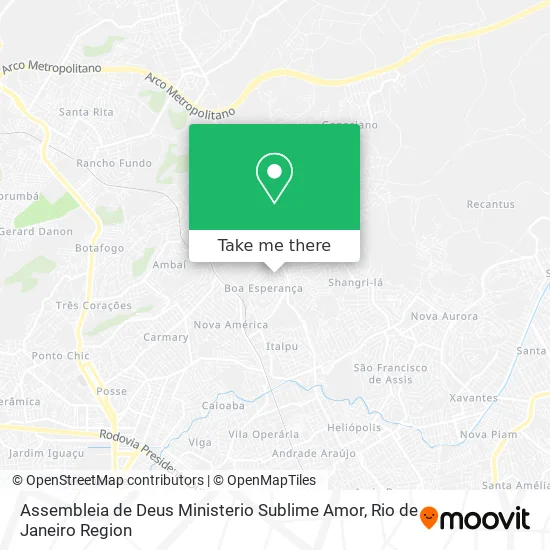 Assembleia de Deus Ministerio Sublime Amor map