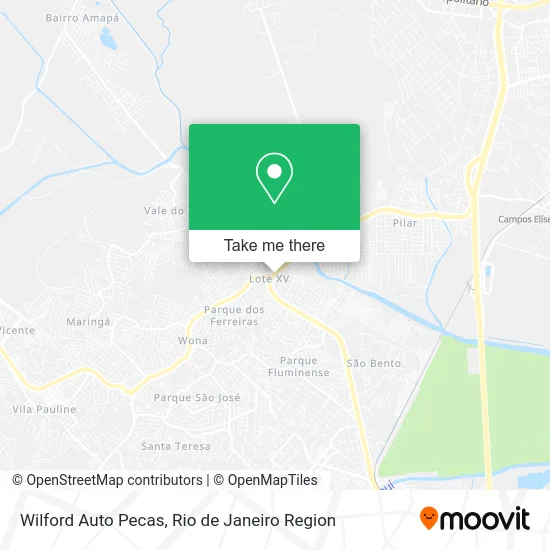 Wilford Auto Pecas map