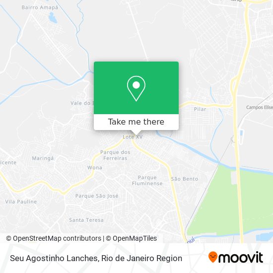 Seu Agostinho Lanches map