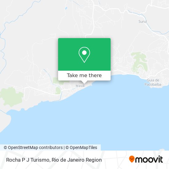 Rocha P J Turismo map