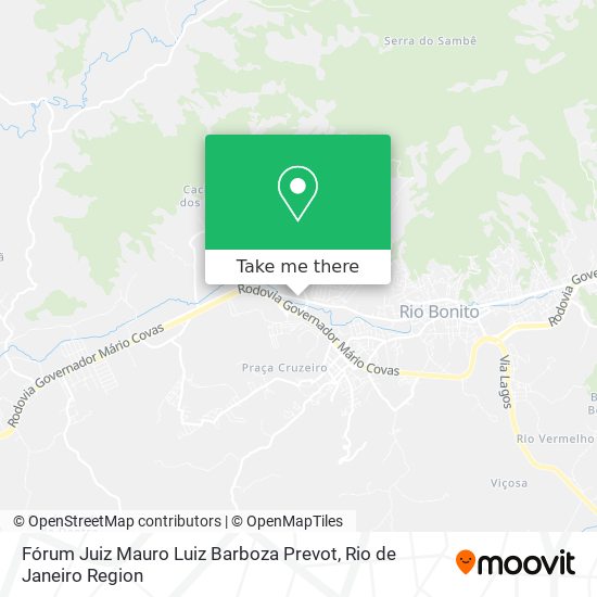 Fórum Juiz Mauro Luiz Barboza Prevot map