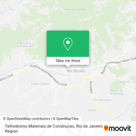 Telhodromo Materiais de Construcao map