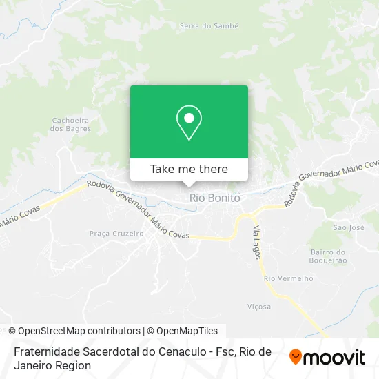 Fraternidade Sacerdotal do Cenaculo - Fsc map