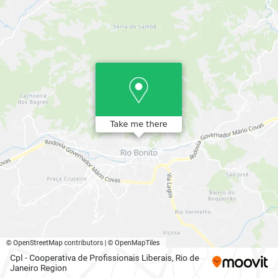Cpl - Cooperativa de Profissionais Liberais map