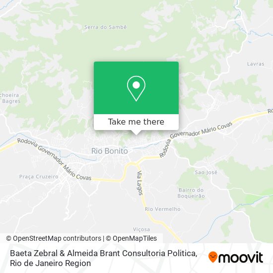 Baeta Zebral & Almeida Brant Consultoria Politica map