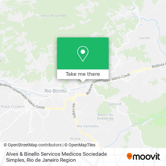 Alves & Binello Servicos Medicos Sociedade Simples map
