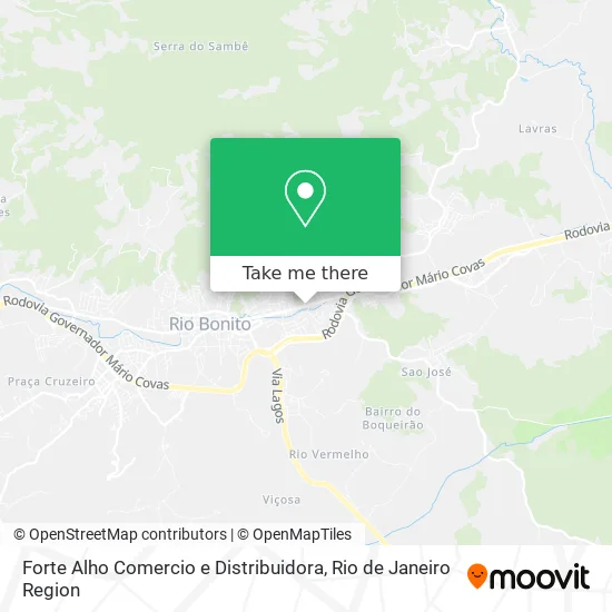 Forte Alho Comercio e Distribuidora map