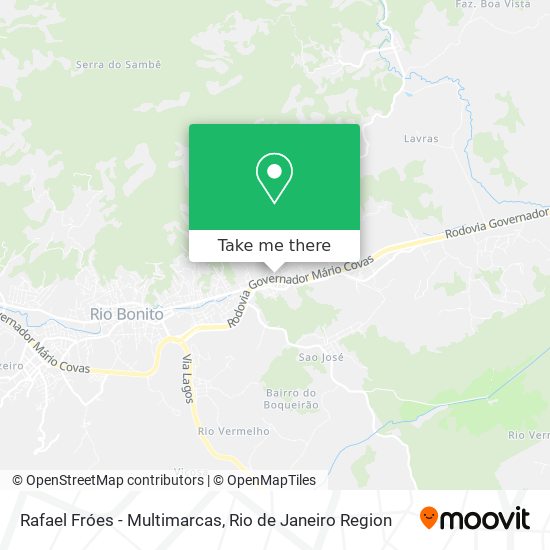 Rafael Fróes - Multimarcas map