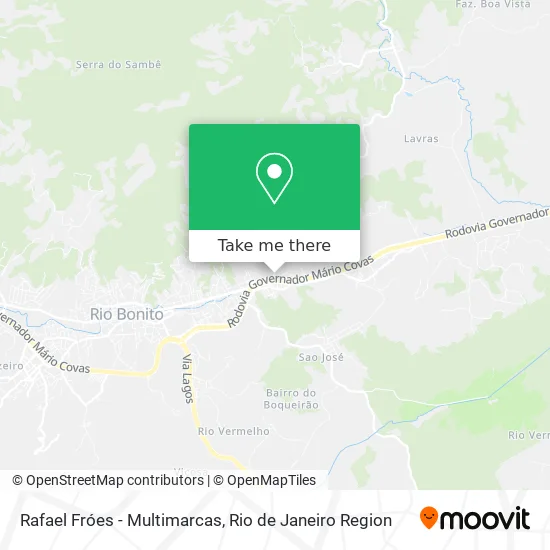 Rafael Fróes - Multimarcas map