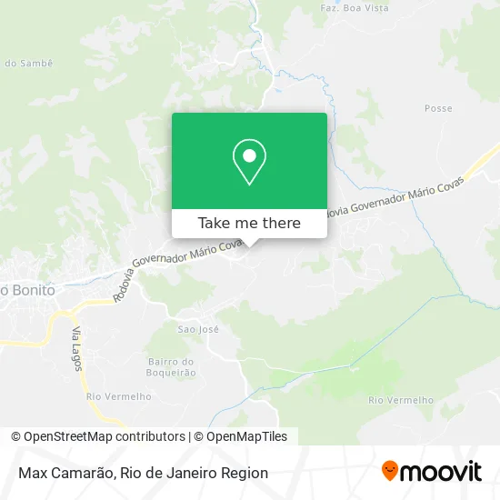 Max Camarão map