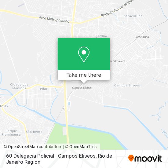 60 Delegacia Policial - Campos Eliseos map