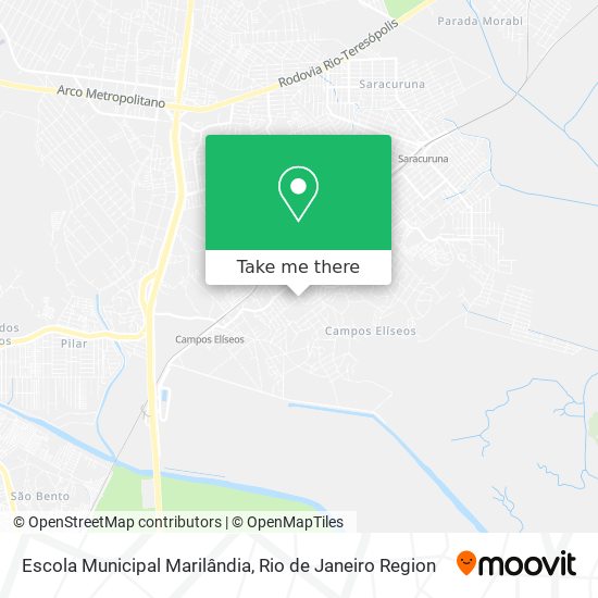 Escola Municipal Marilândia map