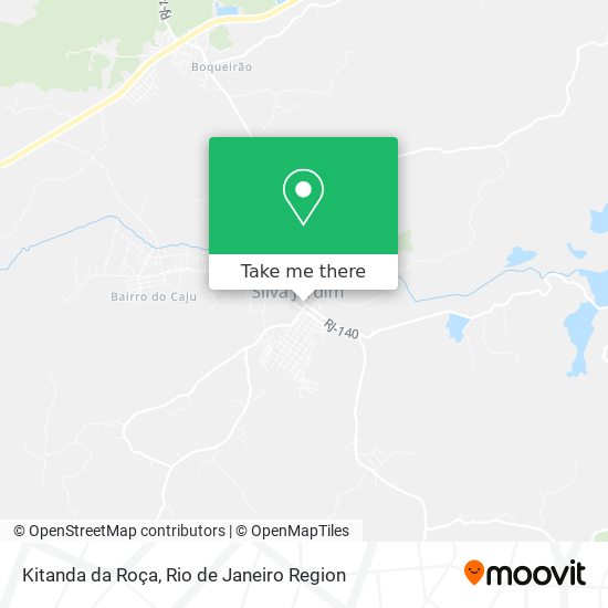 Kitanda da Roça map