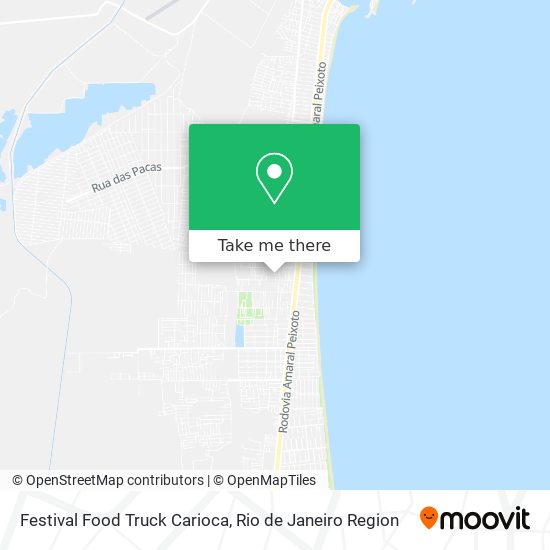 Festival Food Truck Carioca map
