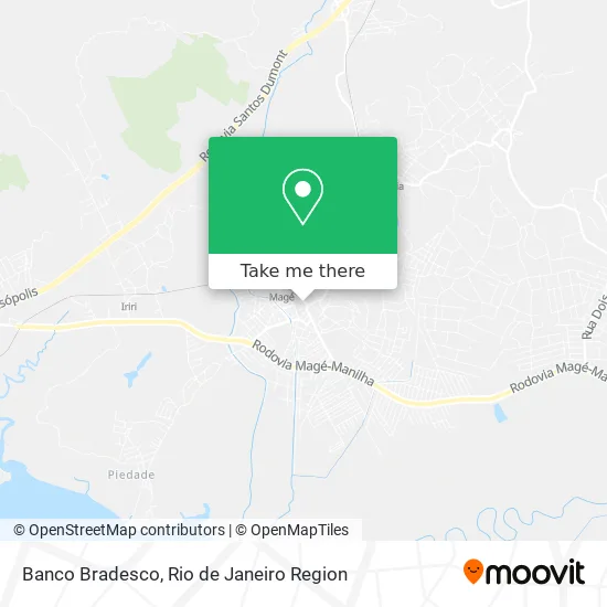 Banco Bradesco map