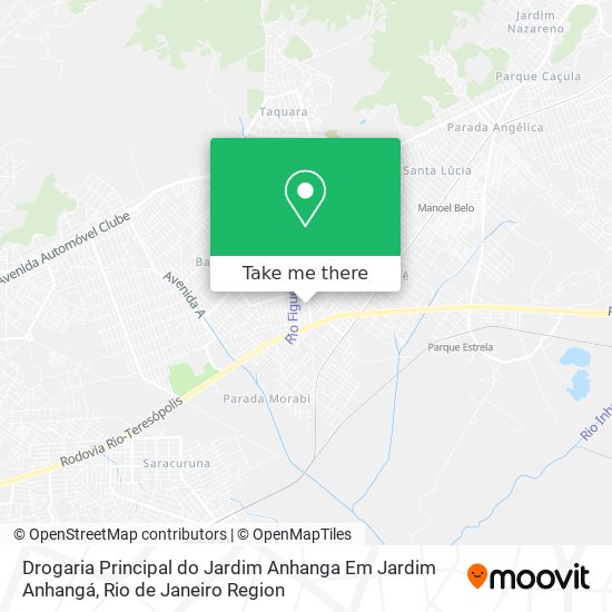 Drogaria Principal do Jardim Anhanga Em Jardim Anhangá map