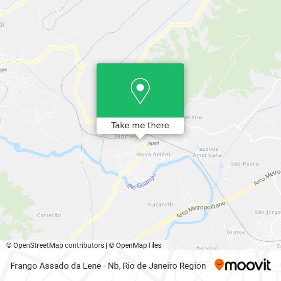 Mapa Frango Assado da Lene - Nb