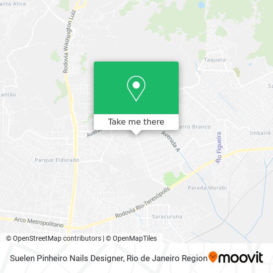 Suelen Pinheiro Nails Designer map
