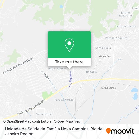 Unidade de Saúde da Família Nova Campina map