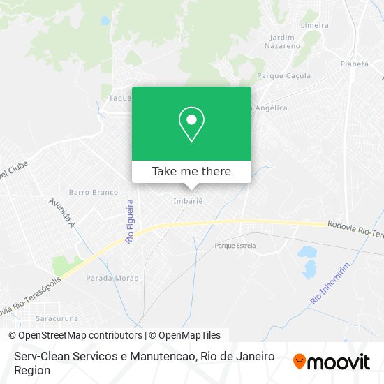 Serv-Clean Servicos e Manutencao map