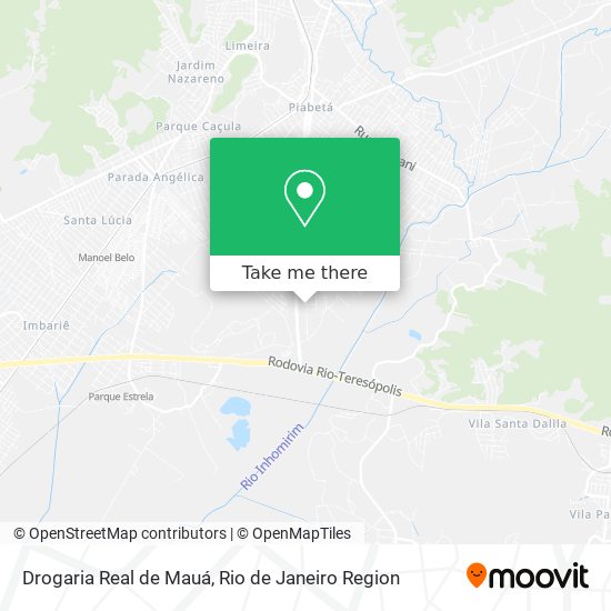 Drogaria Real de Mauá map