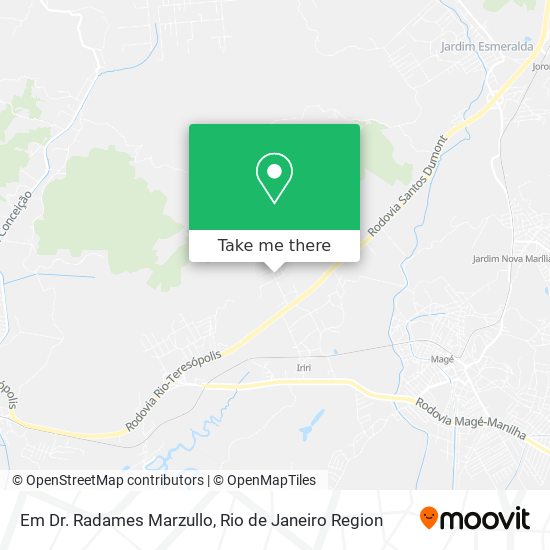 Em Dr. Radames Marzullo map