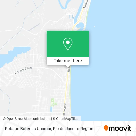 Robson Baterias Unamar map