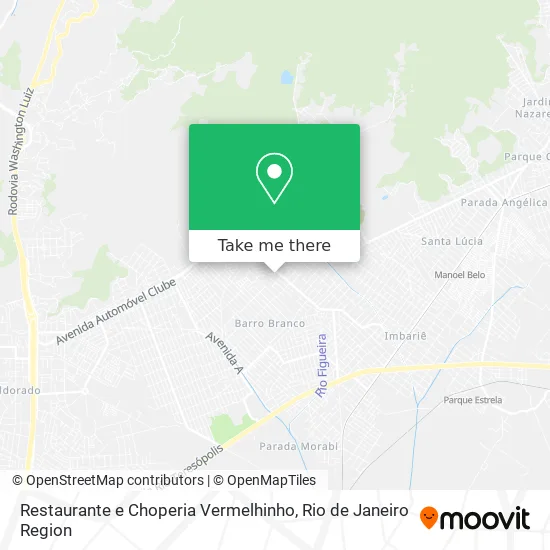 Restaurante e Choperia Vermelhinho map