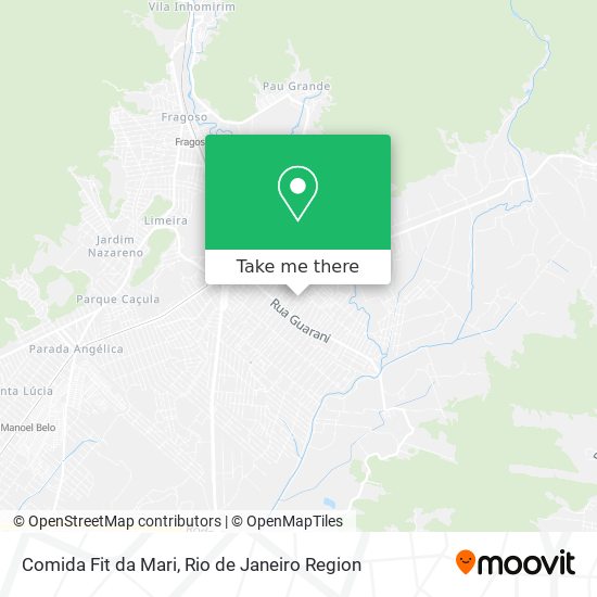 Comida Fit da Mari map