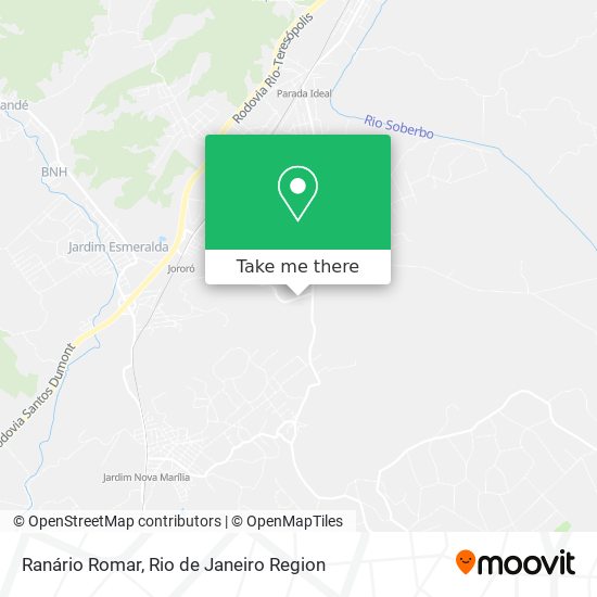 Ranário Romar map