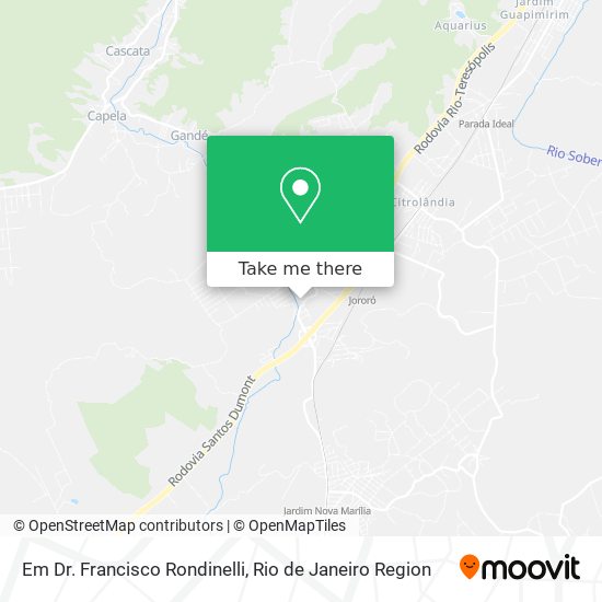 Em Dr. Francisco Rondinelli map