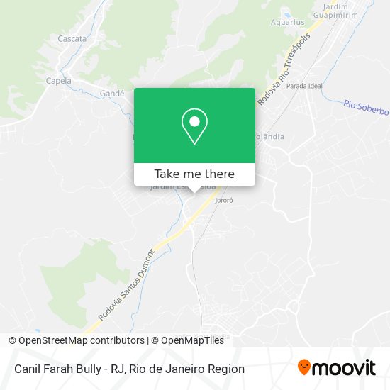 Canil Farah Bully - RJ map
